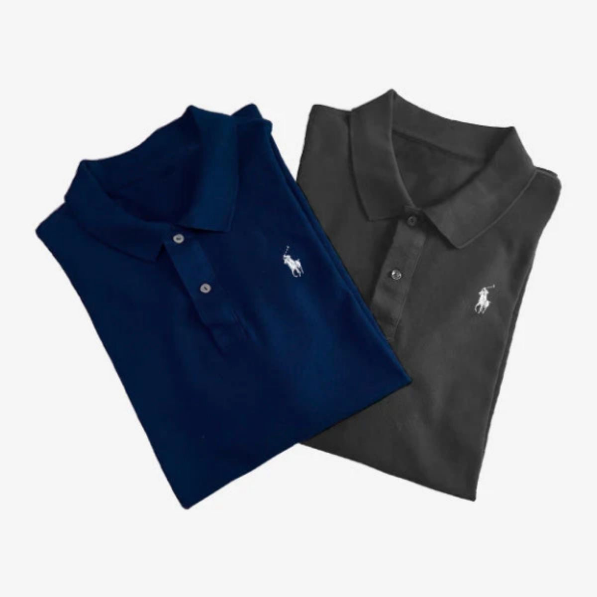 2er-Pack Exklusive Poloshirts – Kaufe 1, erhalte 2 (FRÜHLINGSANGEBOT)