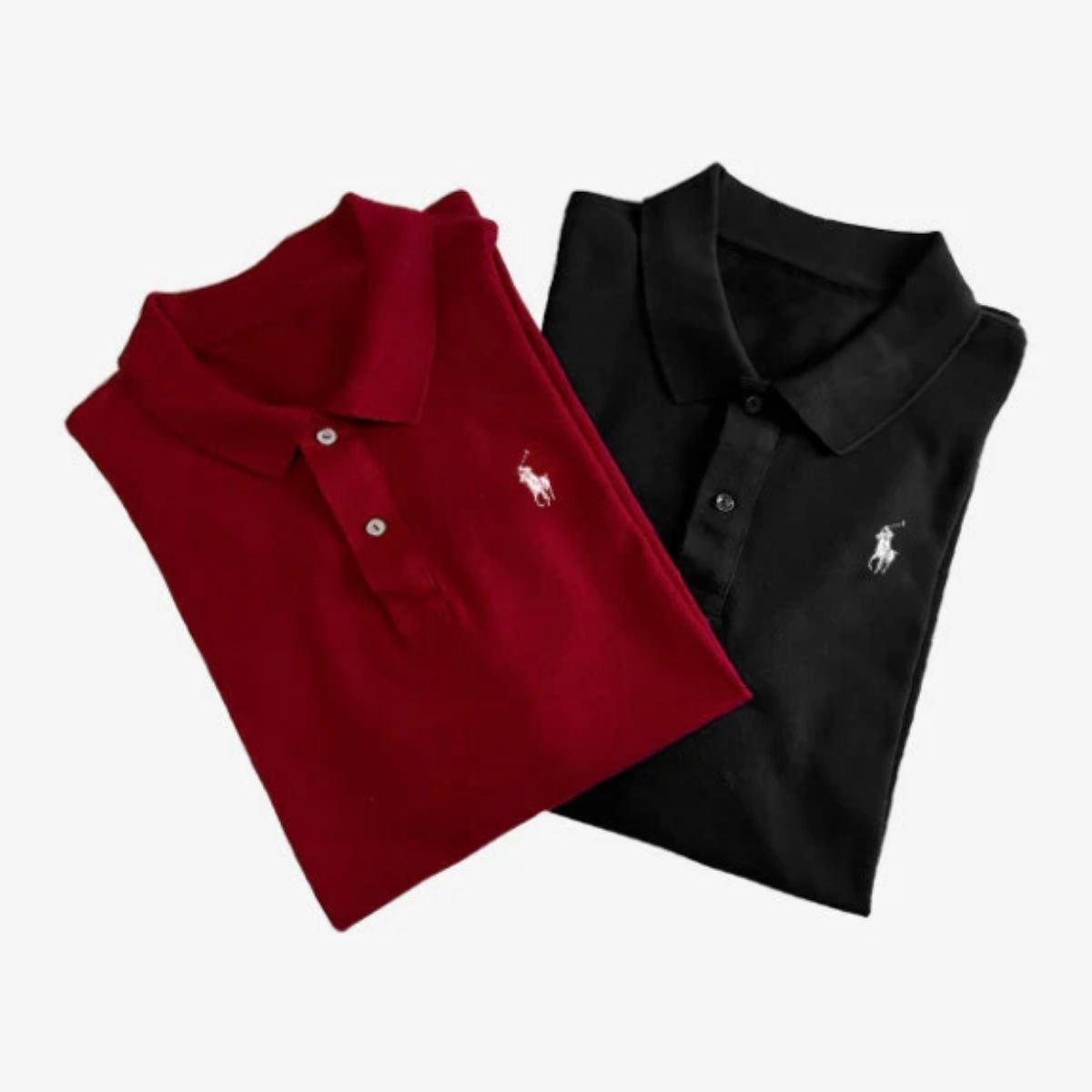 2er-Pack Exklusive Poloshirts – Kaufe 1, erhalte 2 (FRÜHLINGSANGEBOT)