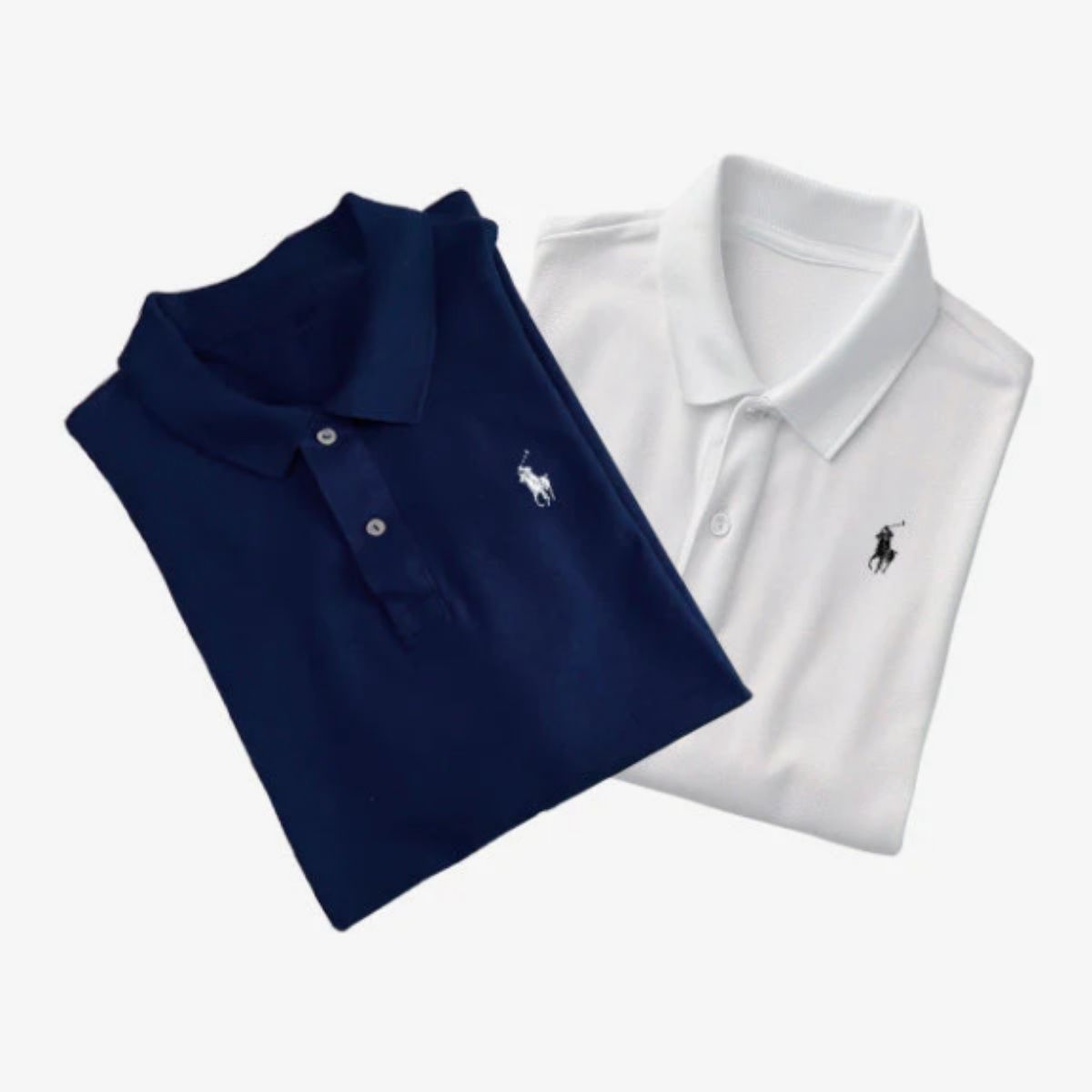 2er-Pack Exklusive Poloshirts – Kaufe 1, erhalte 2 (FRÜHLINGSANGEBOT)