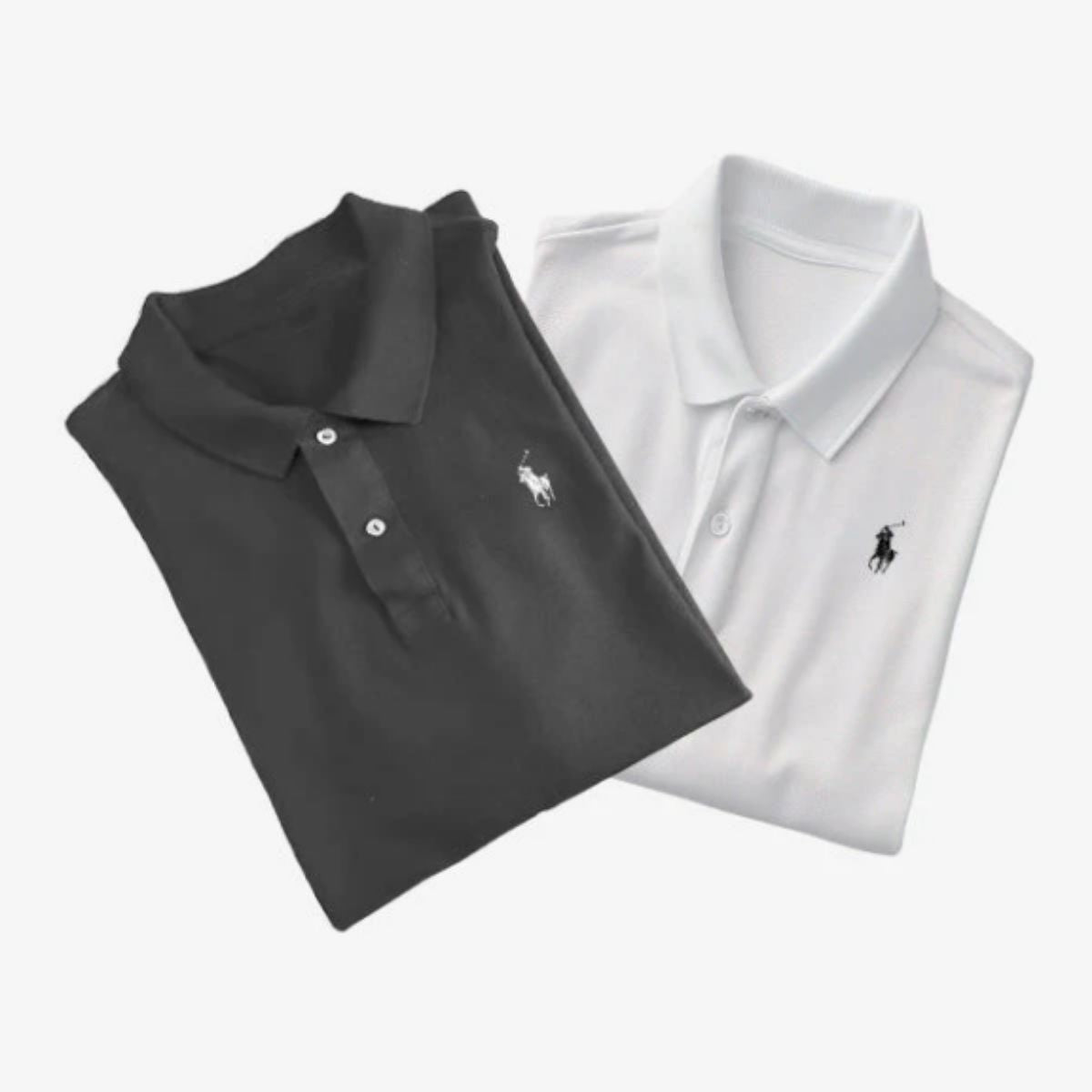 2er-Pack Exklusive Poloshirts – Kaufe 1, erhalte 2 (FRÜHLINGSANGEBOT)